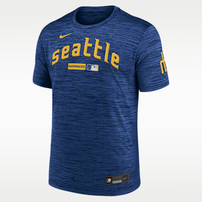 Seattle Mariners City Connect Velocity Men's Nike Dri-FIT MLB T